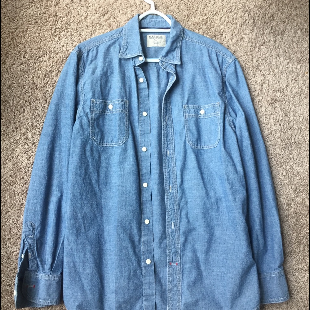 Madison Cotton Denim Shirt
